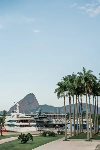 Rio view from a corporate event at MAM